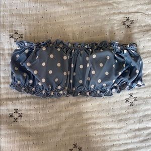 PacSun bandeau swim top